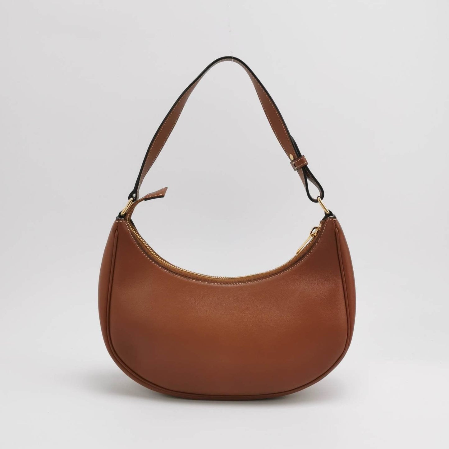 Celine Ava Hobo Natural Tan Brown Leather Shoulder Bag