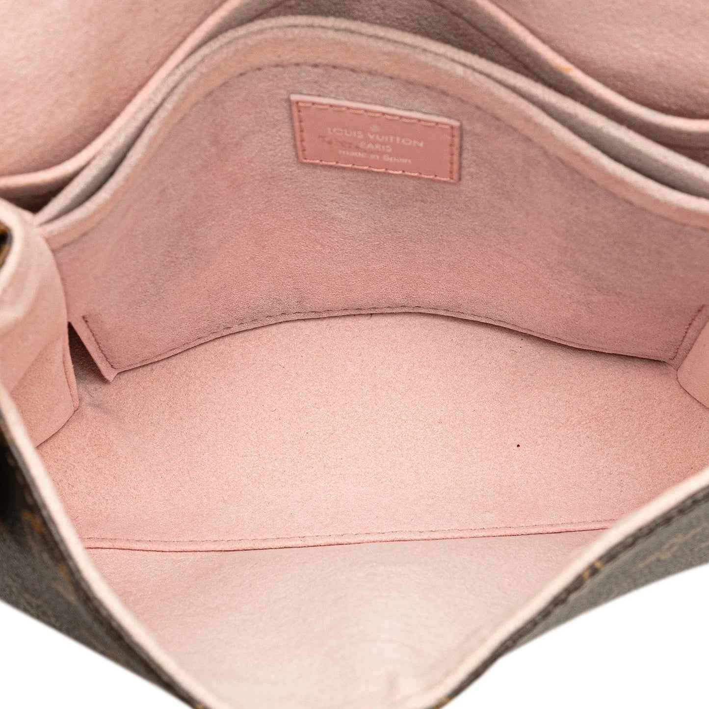 Brown Louis Vuitton Monogram Epi Saint-Michel Shoulder Bag