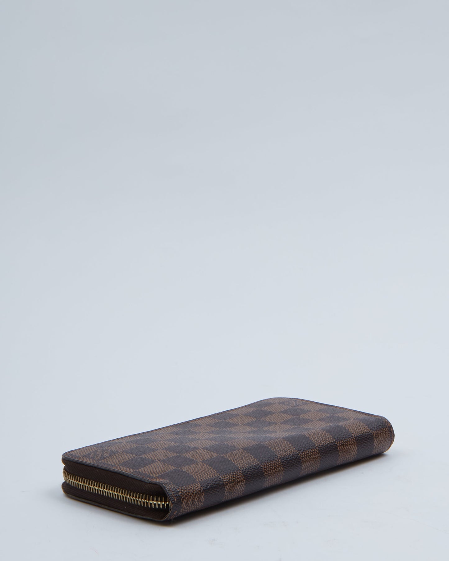Louis Vuitton Damier Ebene Canvas Zippy Wallet