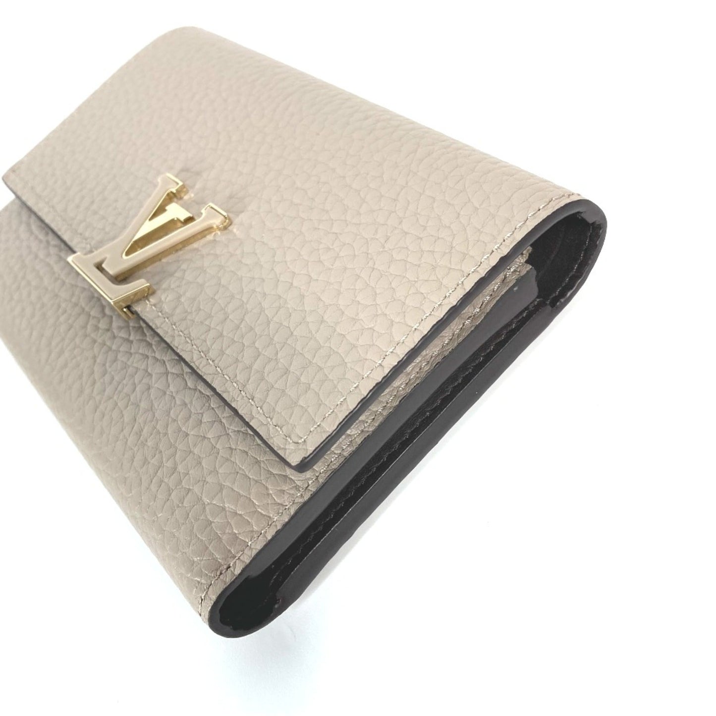 Louis Vuitton Leather Wallet (Tri-Fold)