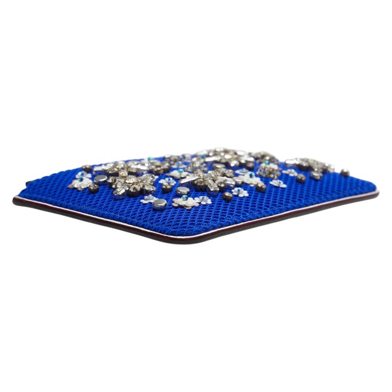 Dior Mesh Beads Bijou Leather Coin Case