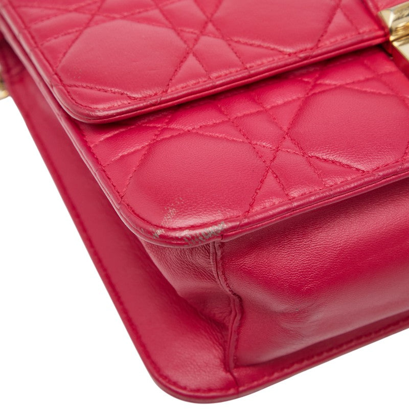 Dior Cannage Leather Shoulder Bag