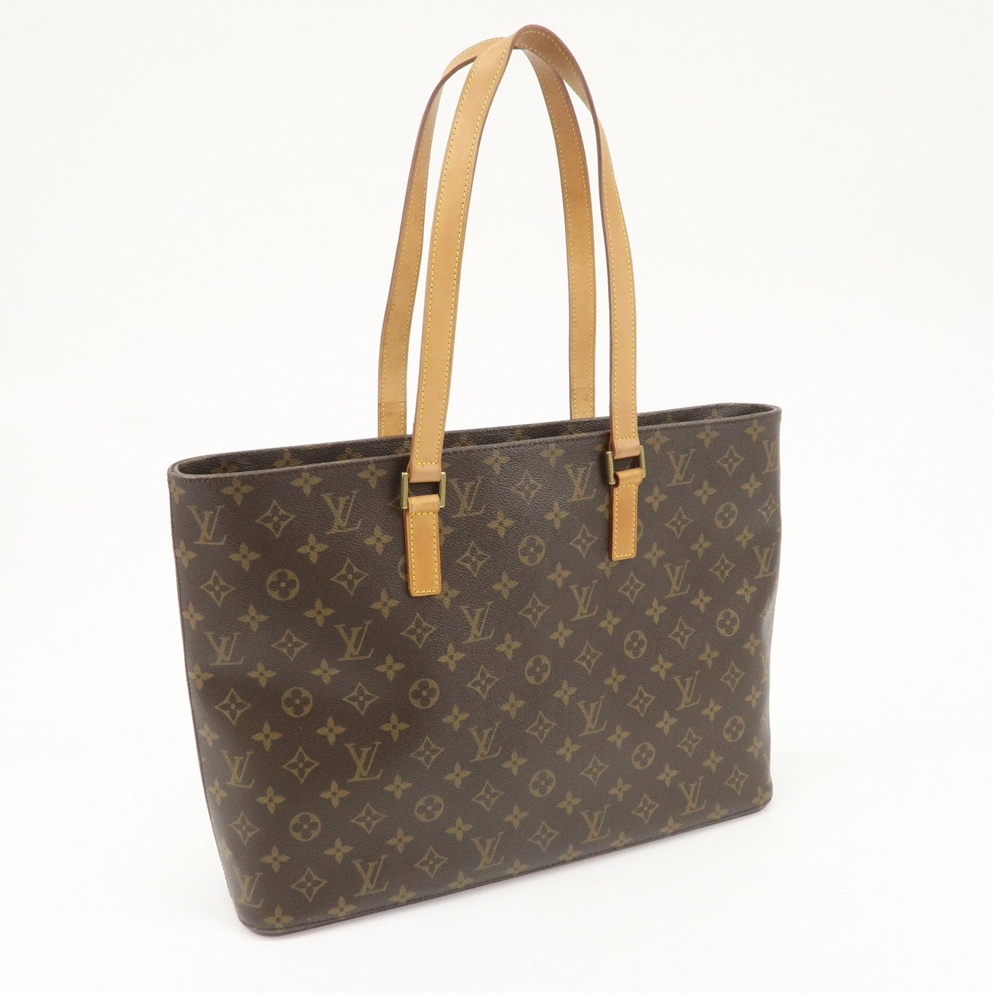 Louis Vuitton Monogram Luco Tote Bag Hand Bag Brown M51155