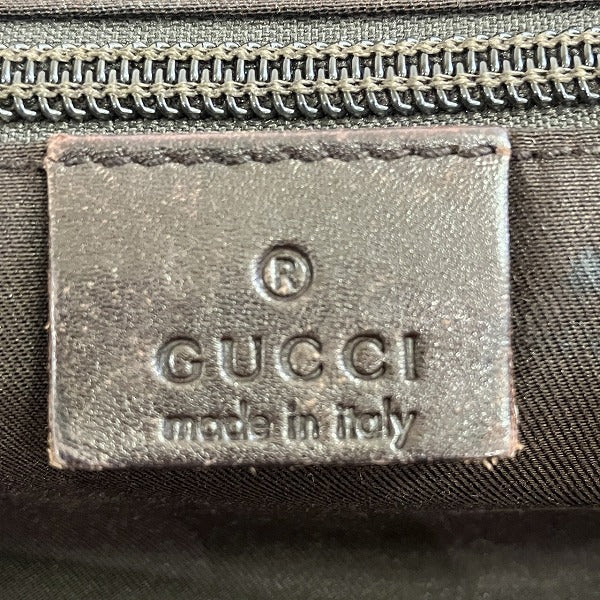 Gucci GG Canvas Leather Shoulder Bag