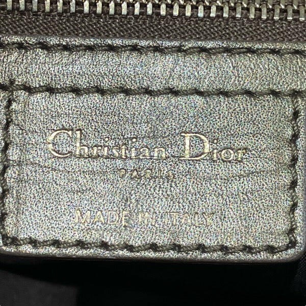 Dior Panarea Canvas Leather Tote Bag