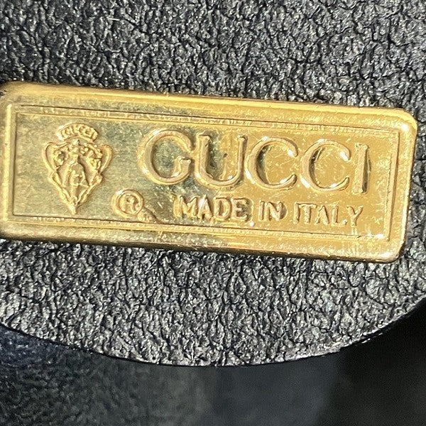 Gucci Old Gucci Leather Shoulder Bag