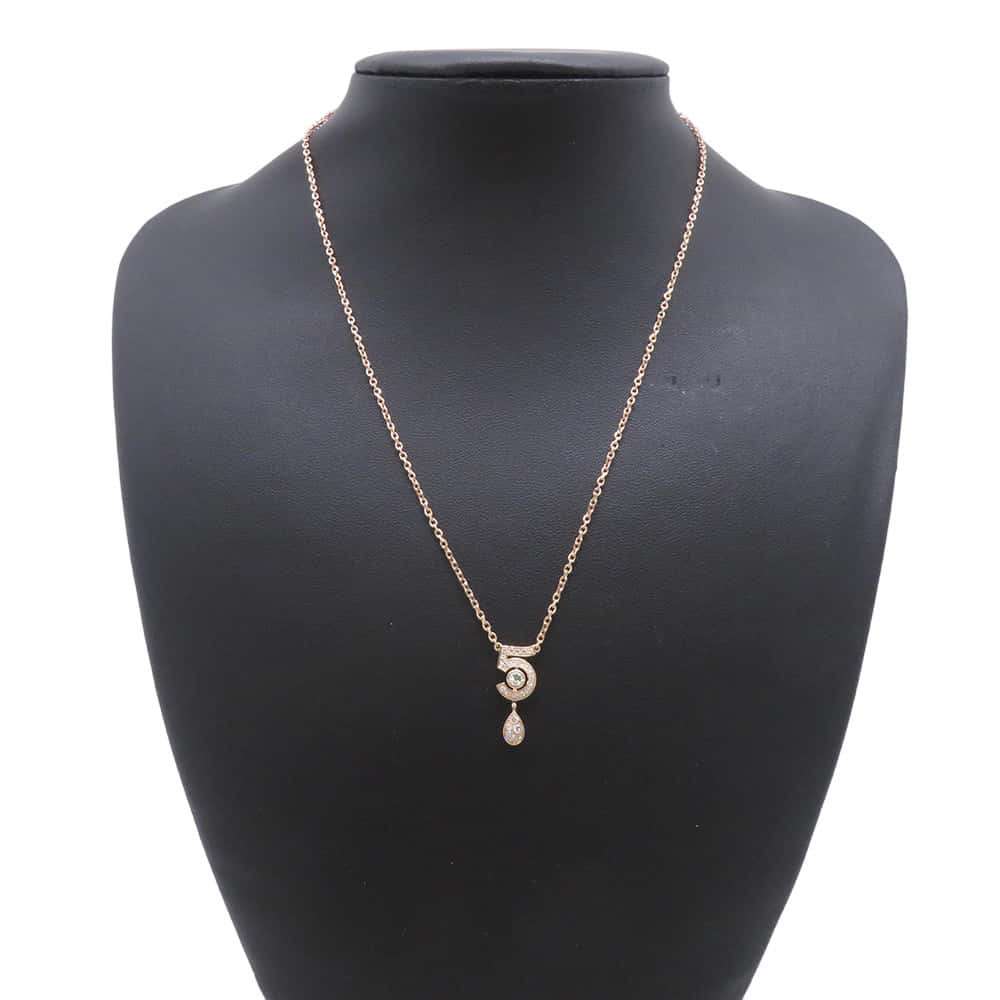CHANEL Eternal CHANEL No.5 NecklaceJ12193 18K Pink Gold