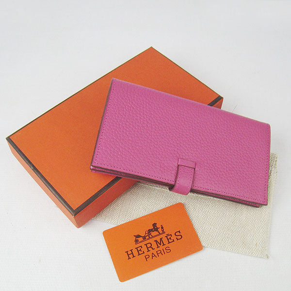 Luxury Hermes Wallet H015 Ladies Pink