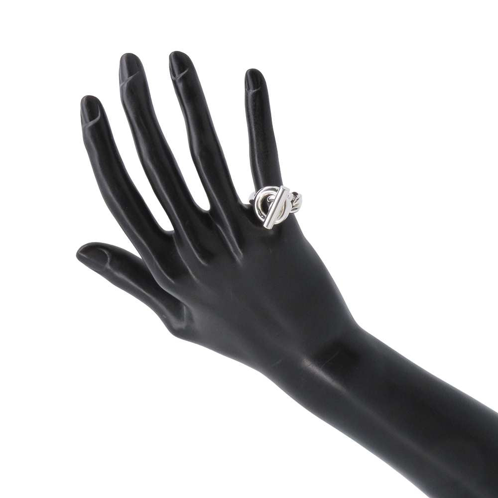 HERMES Croisette Ring Size 49/#9 SV925