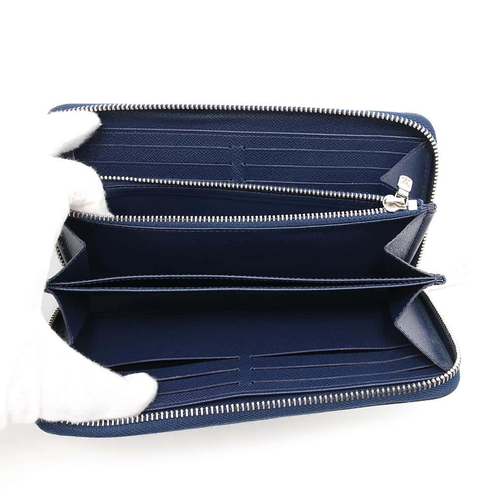 LOUIS VUITTON Zippy Wallet Andigo blueM61873 Epi Leather