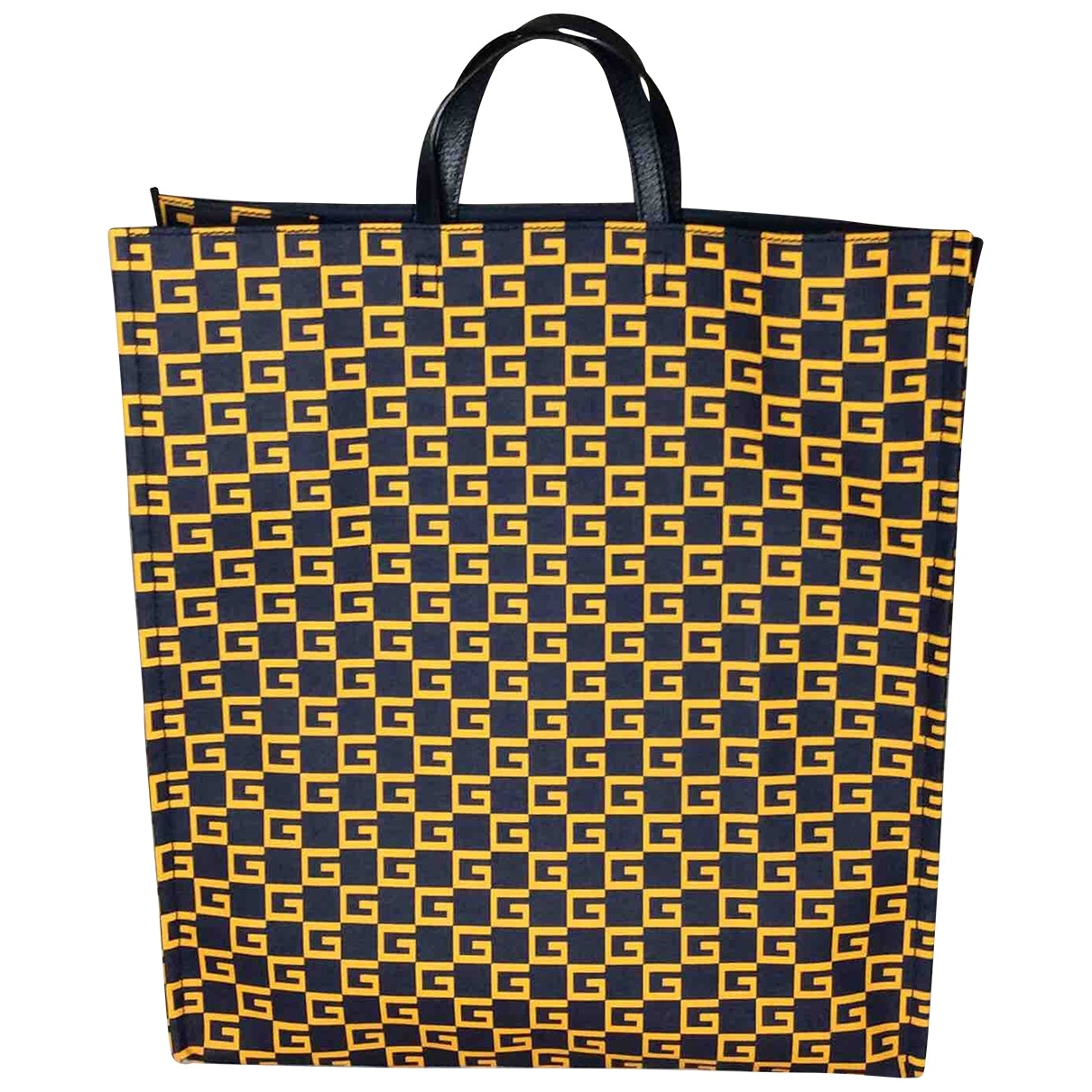 Gucci navy polyester bag