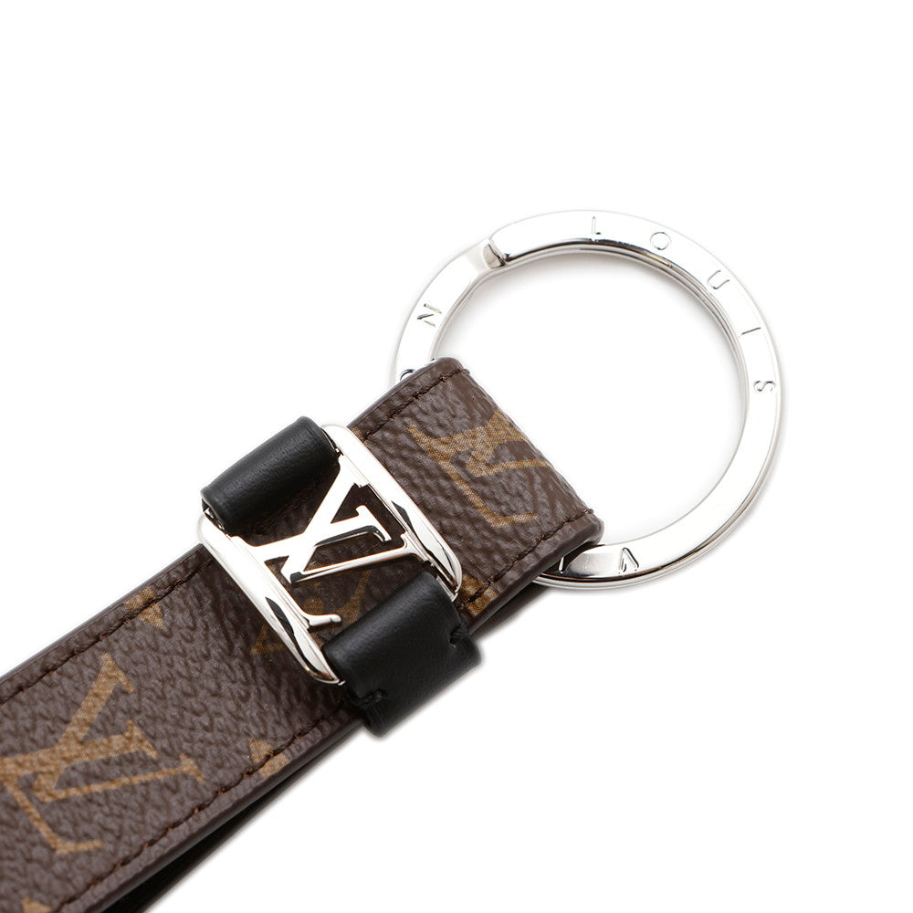 LOUIS VUITTON Keychainã»LVDragonne BrownM62709 Monogram Calf Leather