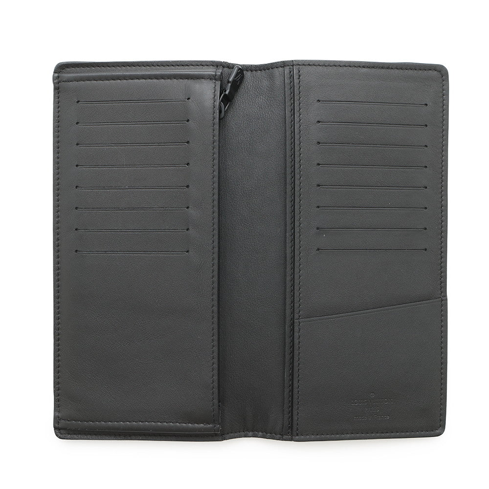 LOUIS VUITTON Portefeuille Brazza NoirM62900 Monogram Shadow