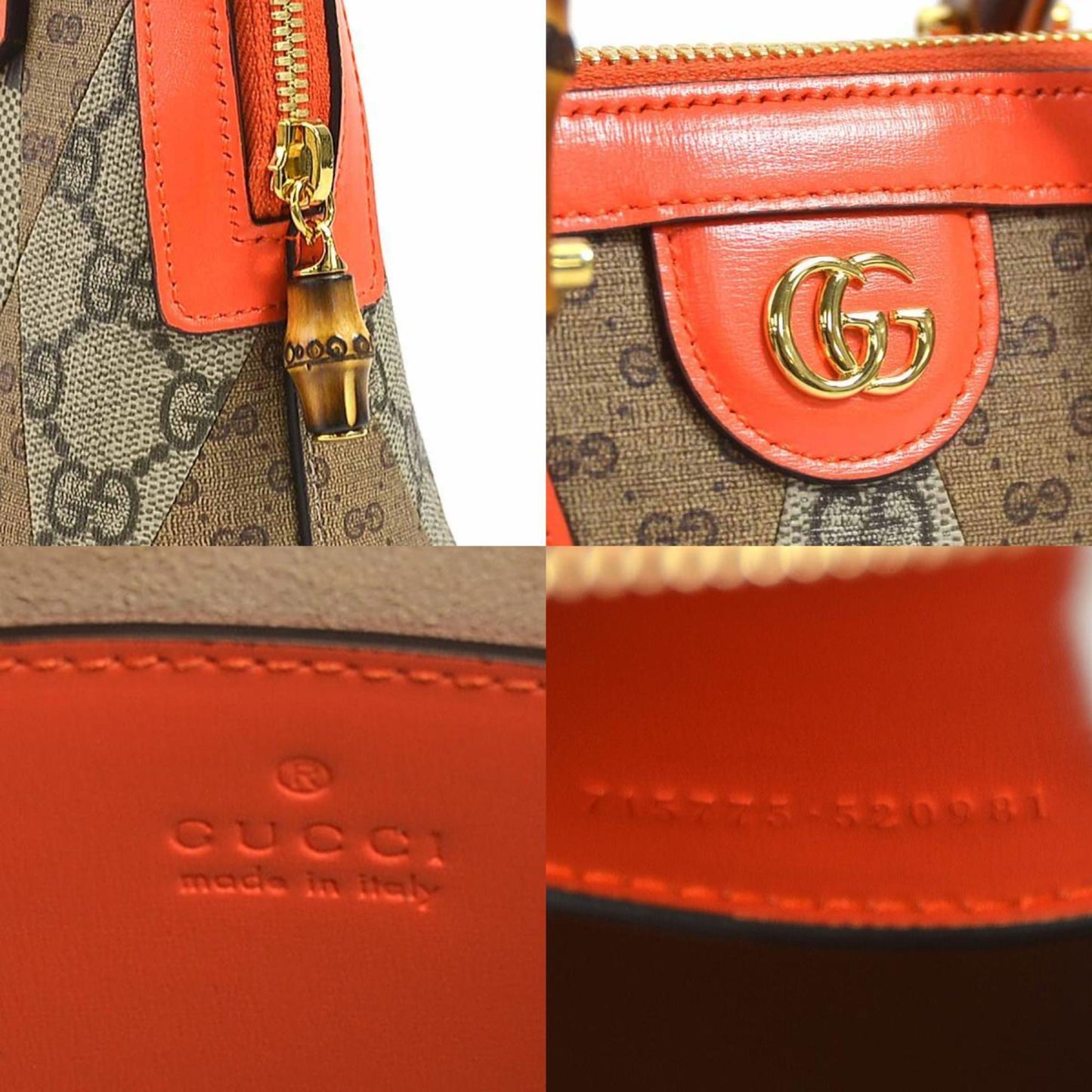 Gucci Canvas Shoulder Bag