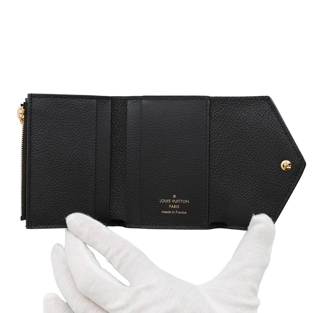 LOUIS VUITTON Portefeuille Zoe NoirM62935 Monogram Empreinte Leather