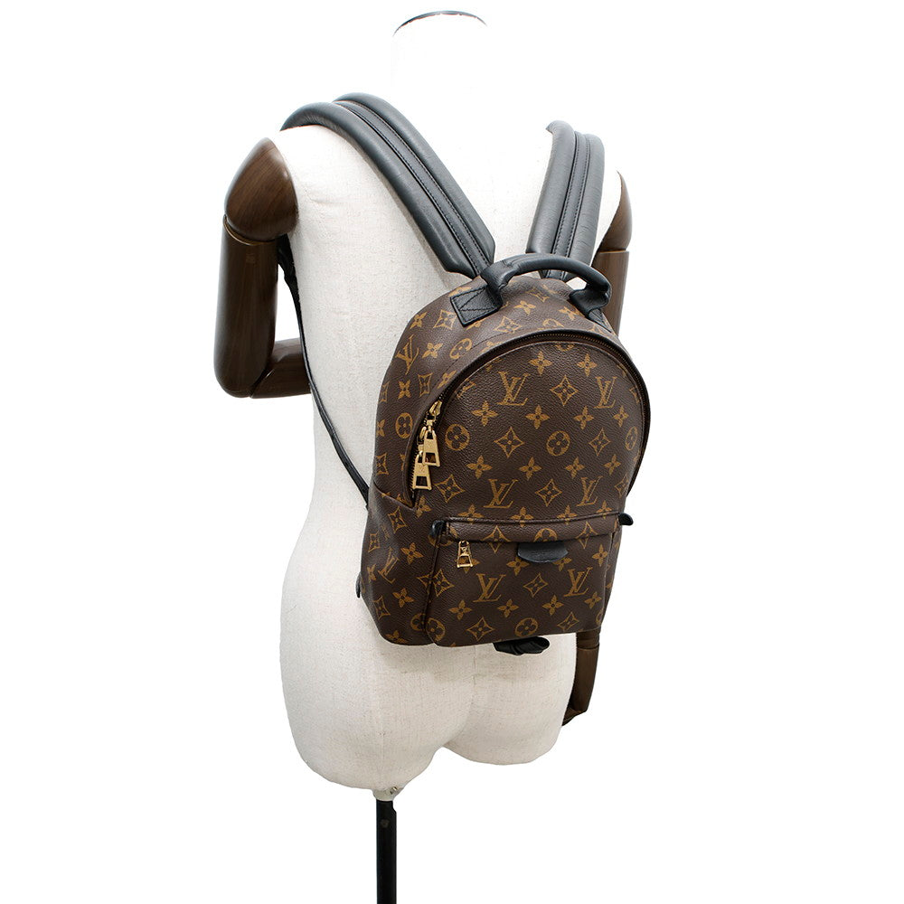 LOUIS VUITTON Palm Springs Backpack NoirM41560 Monogram Size PM
