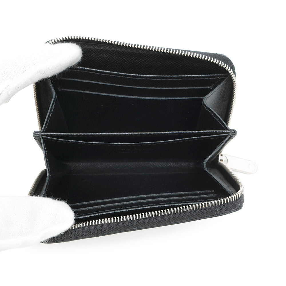 LOUIS VUITTON Zippy / Coin Purse NoirM60152 Epi Leather