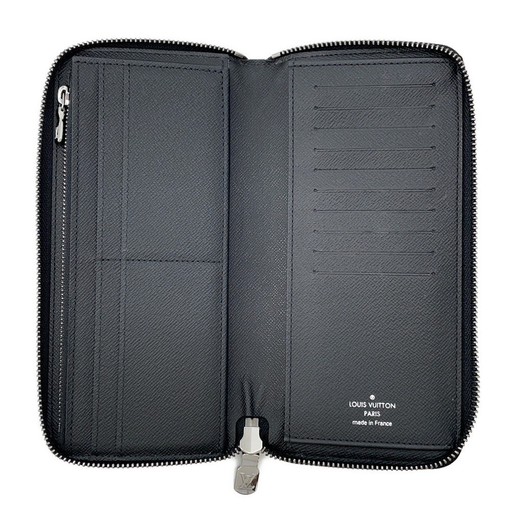 LOUIS VUITTON Zippy wallet Vertical NoirM62295 Monogram Eclipse