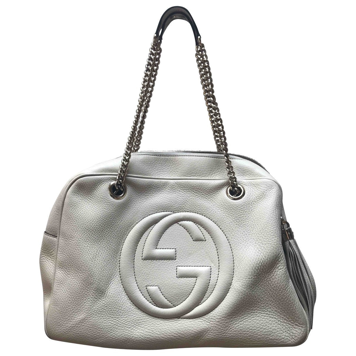 Gucci soho beige leather handbag