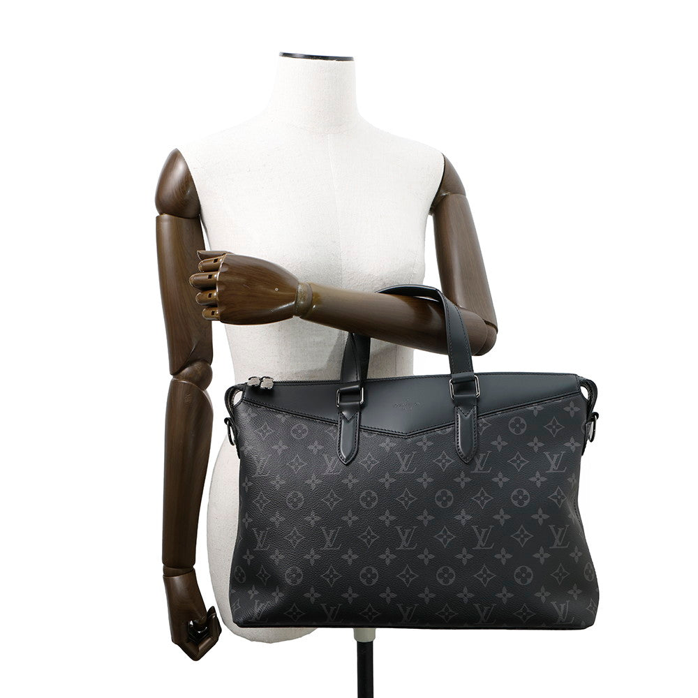 LOUIS VUITTON Briefcase?Explorer NoirM40566 Monogram Eclipse