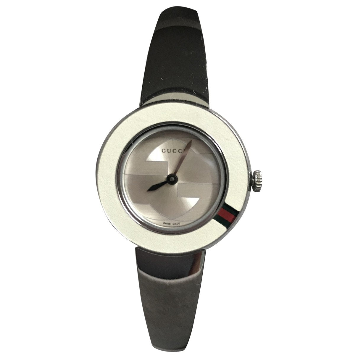 Gucci diamantissima steel watch