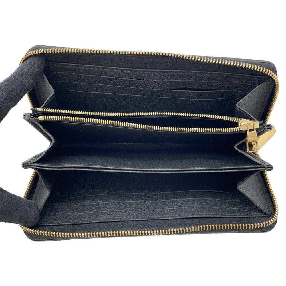 LOUIS VUITTON LV Ã TM Zippy Wallet_Japan Limited Edition NoirM14160 Monogram Empreinte Leather