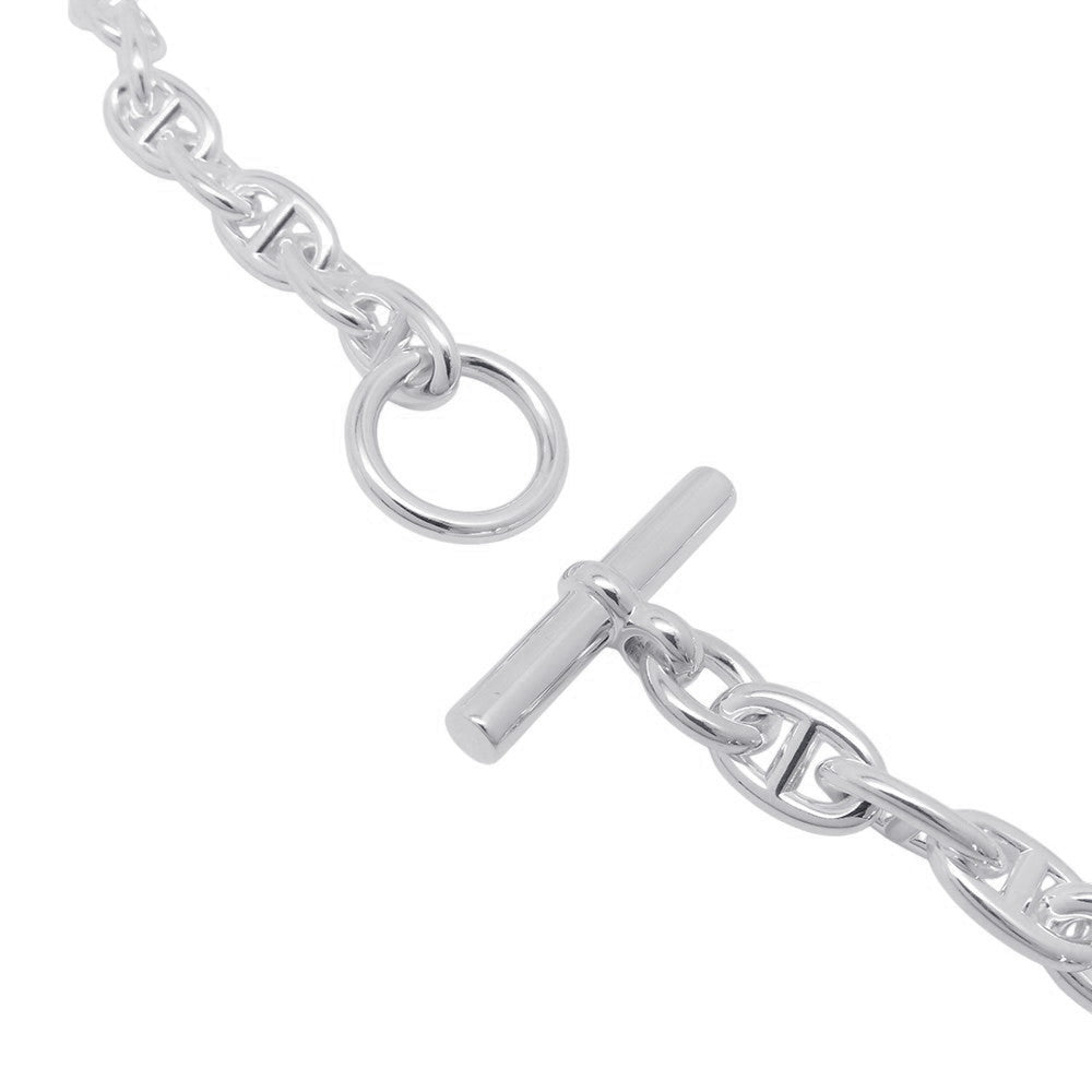 HERMES Chaine d'Ancre Necklace 43 frames Size PM SV925