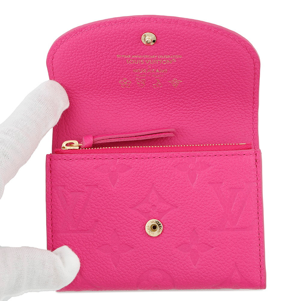 LOUIS VUITTON LV Ã TM Rosalie Coin Purse Cute PinkM14086 Monogram Empreinte Leather