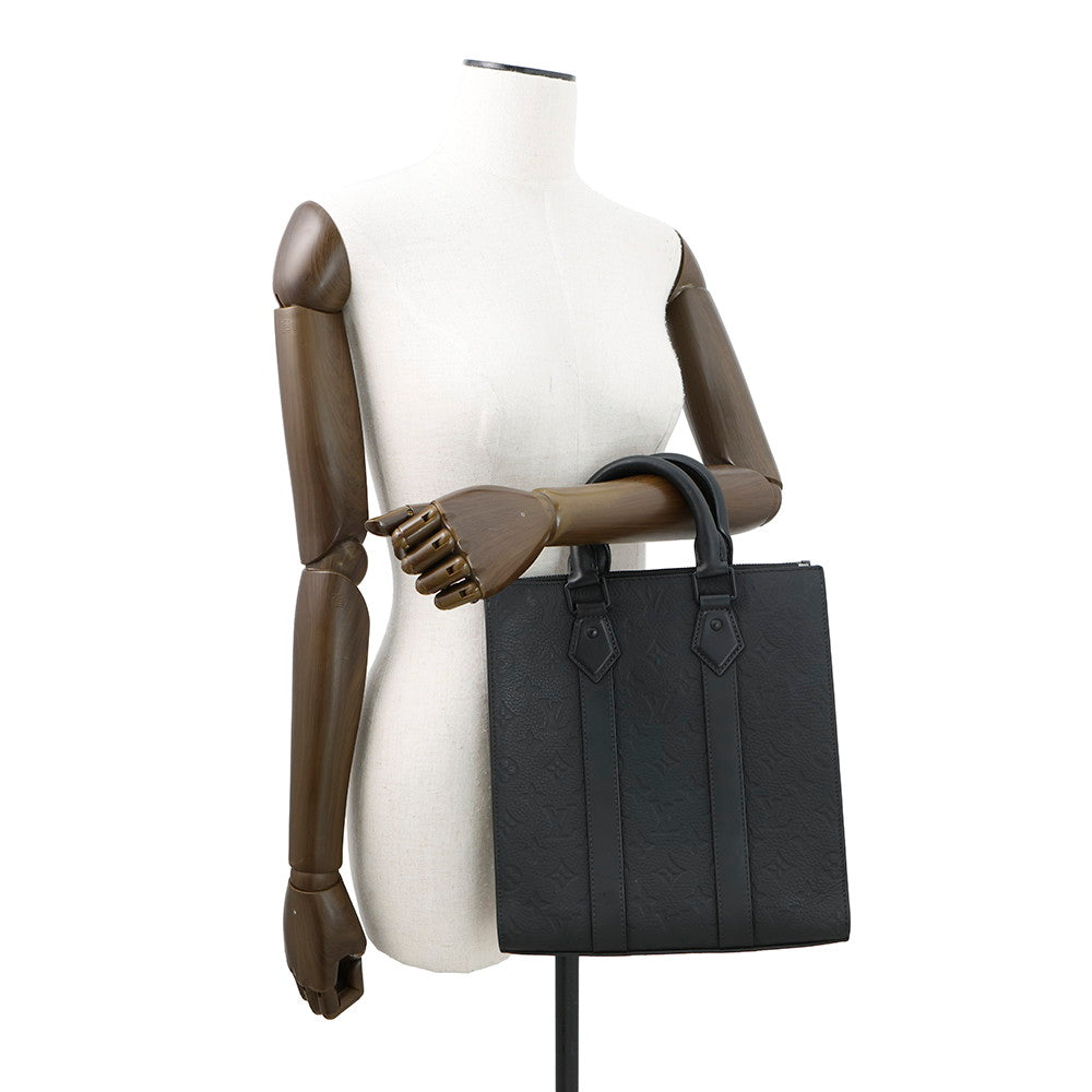 LOUIS VUITTON Sac Plat NoirM21884 Monogram ?Taurillon