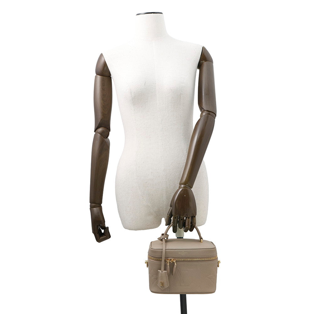 LOUIS VUITTON Vanity TourterelleM45608 Monogram Empreinte Leather Size PM