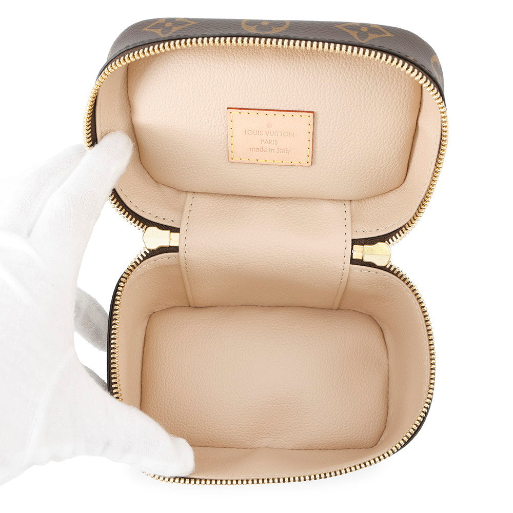 LOUIS VUITTON Nice nano BeigeM44936 Monogram
