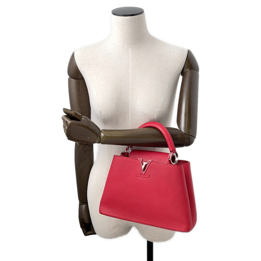 LOUIS VUITTON Capucines RubyM94754 Taurillon Leather Size BB