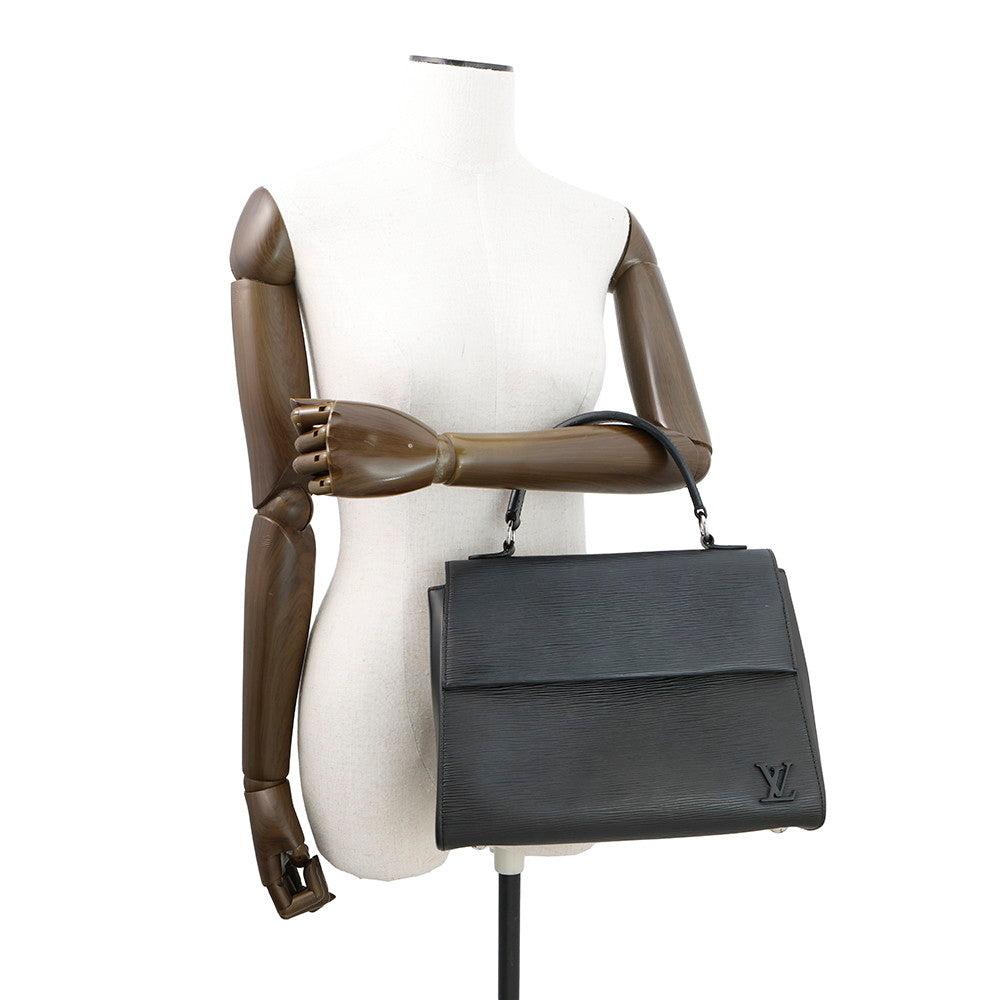 LOUIS VUITTON Cluny NoirM41302 Epi Leather Size MM