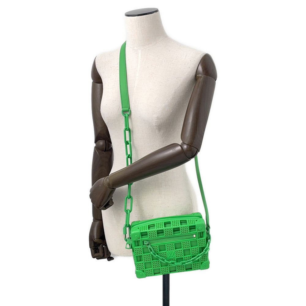 LOUIS VUITTON Mini Soft Trunk GreenM23142 Rubber