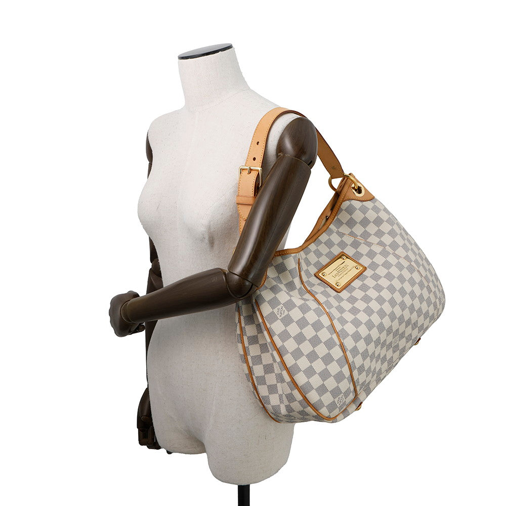 LOUIS VUITTON Galliera BeigeN55215 Damier Azur Size PM