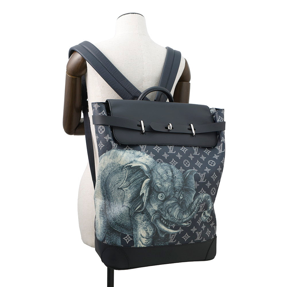 LOUIS VUITTON Steamer Backpack EncreM54126 Monogram / Savannah