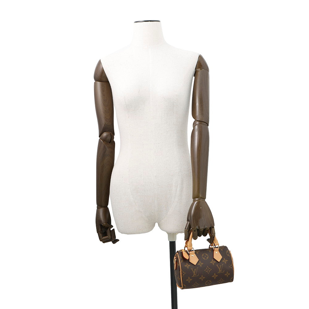 LOUIS VUITTON Nano Speedy BrownM81085 Monogram