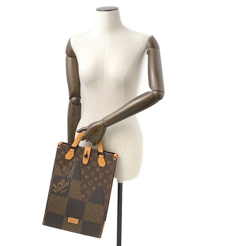LOUIS VUITTON Mini tote NoirN40355 Damier Ebene Canvas Giant Monogram