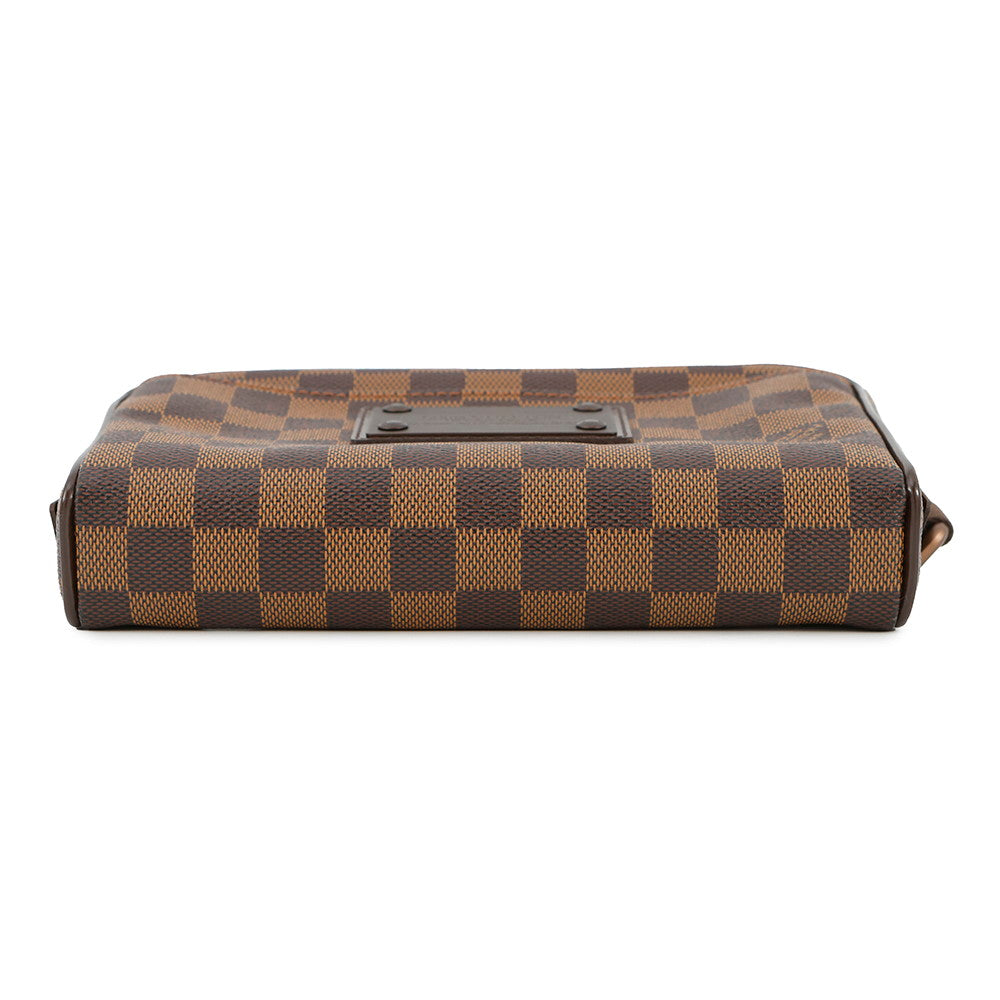 LOUIS VUITTON Bum Bag Brooklyn BrownN41101 Damier Ebene Canvas