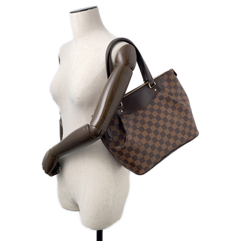 LOUIS VUITTON Westminster RedN41102 Damier Ebene Canvas Size PM