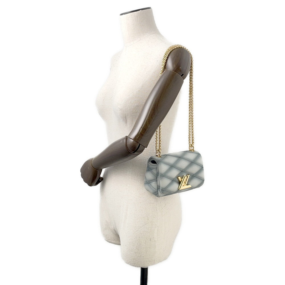 LOUIS VUITTON Maltage PICO GO-14 ChainShoulder BlueM83071 Lambskin