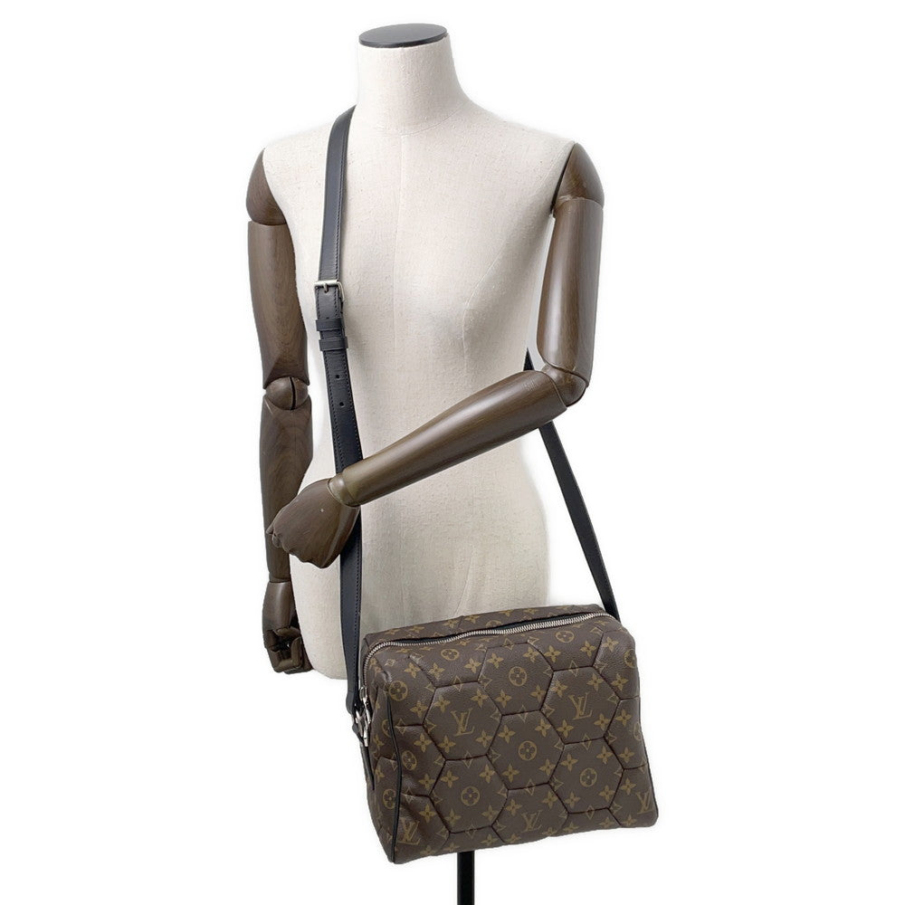 LOUIS VUITTON Exagon Neo Trocadero Noir/BrownM56718 Monogram Macassar Canvas