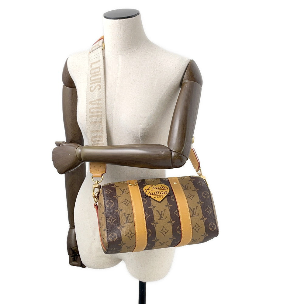 LOUIS VUITTON City?Keepall NoirM45963 Monogram stripe