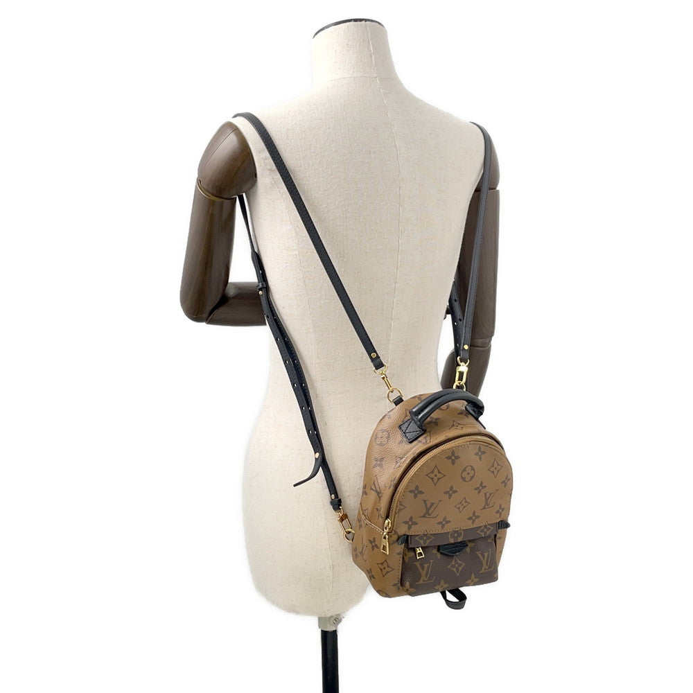 LOUIS VUITTON Palm Springs Backpack NoirM44872 Monogram Monogram Reverse Canvas Size MINI