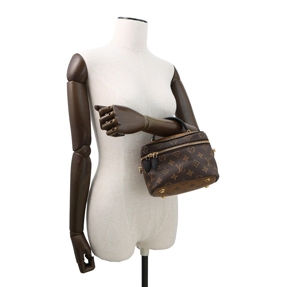 LOUIS VUITTON Vanity NV NoirM45165 Monogram Monogram Reverse Canvas Size PM