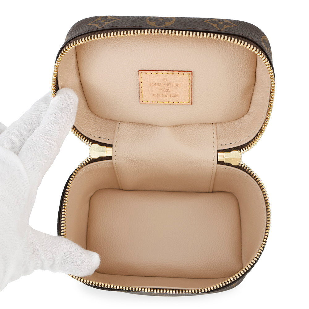 LOUIS VUITTON Nice nano BeigeM44936 Monogram