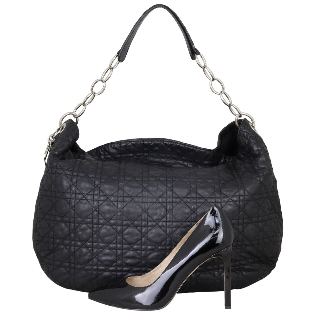 Dior Cannage Soft Hobo Large