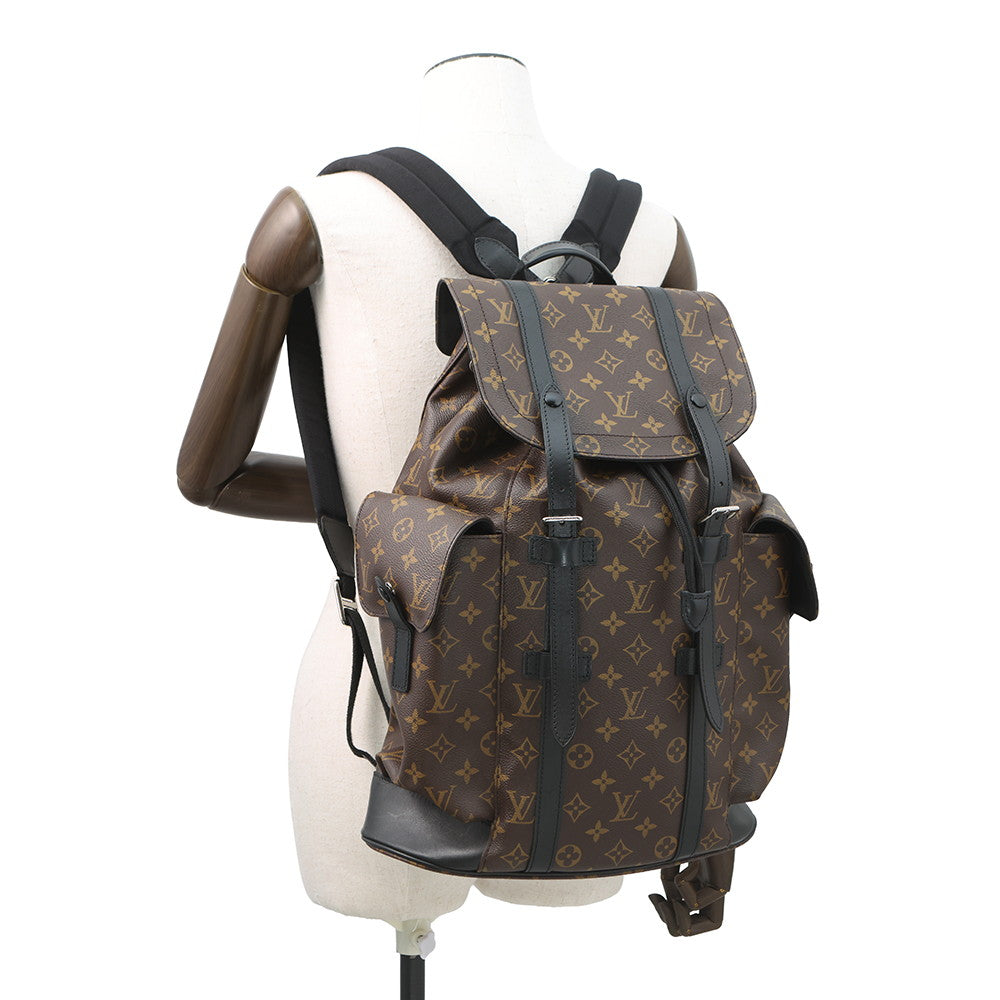 LOUIS VUITTON Christopher NoirM43735 Monogram Macassar Canvas Size MM