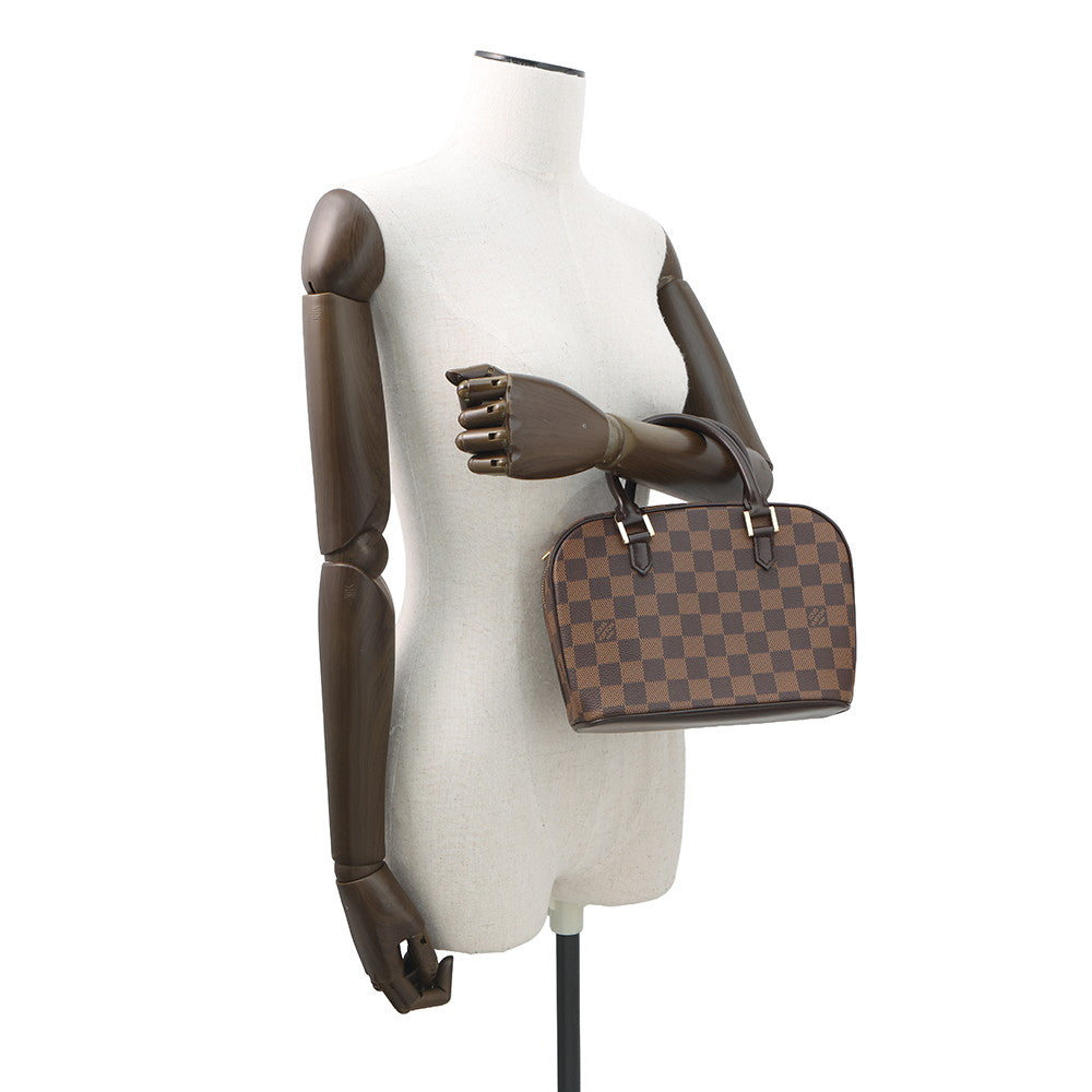LOUIS VUITTON Sarria?Mini RedN51286 Damier Ebene Canvas