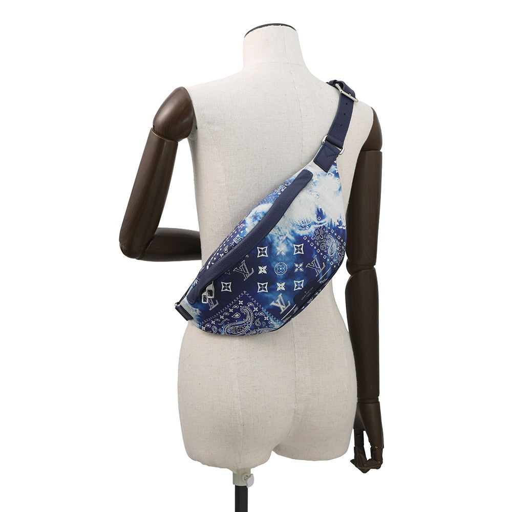 LOUIS VUITTON Discovery?Bumbag BlueM20587 Monogram?Bandana Size PM